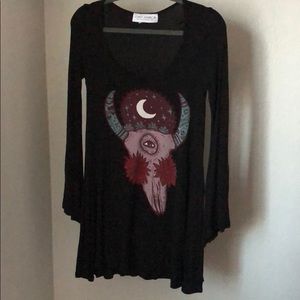 Gypsy Warrior bell sleeve dress